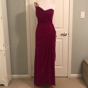 One shoulder Prom Dress